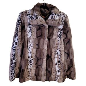 Dennis Basso faux fur jacket - S.         D